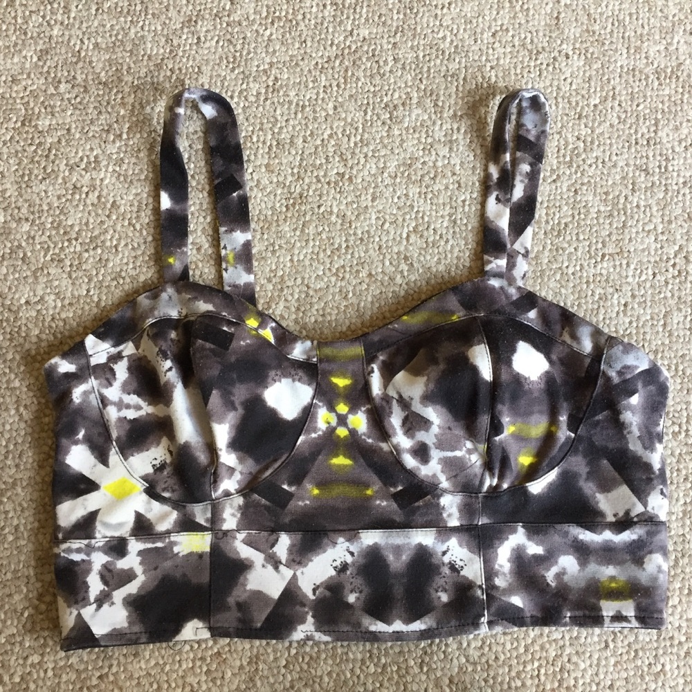 💙 Watercolor Crop Top